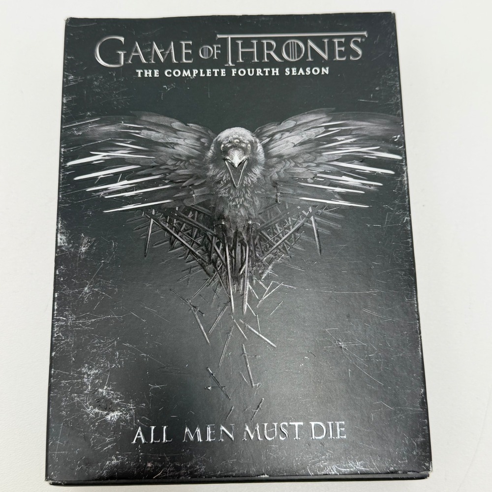 Game of Thrones The Complete Fourth Season 4 DVD 5 Disc Set HBO Valar Morghulis